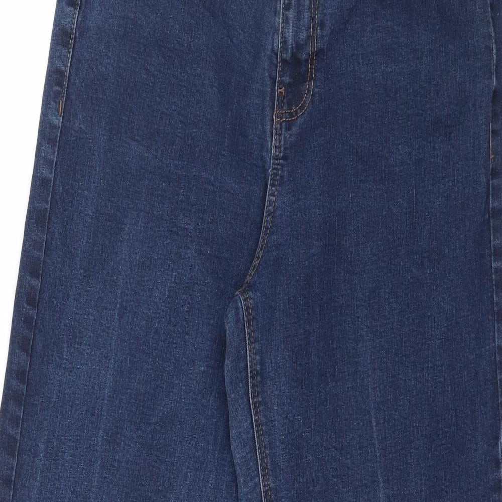 Denim Essentials Womens Blue  Denim Bootcut Jeans Size 14 L28 in