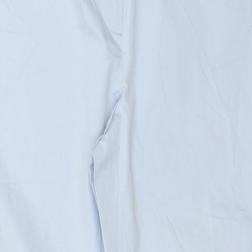 GARDEUR Womens Blue   Chino Trousers Size 14 L26 in