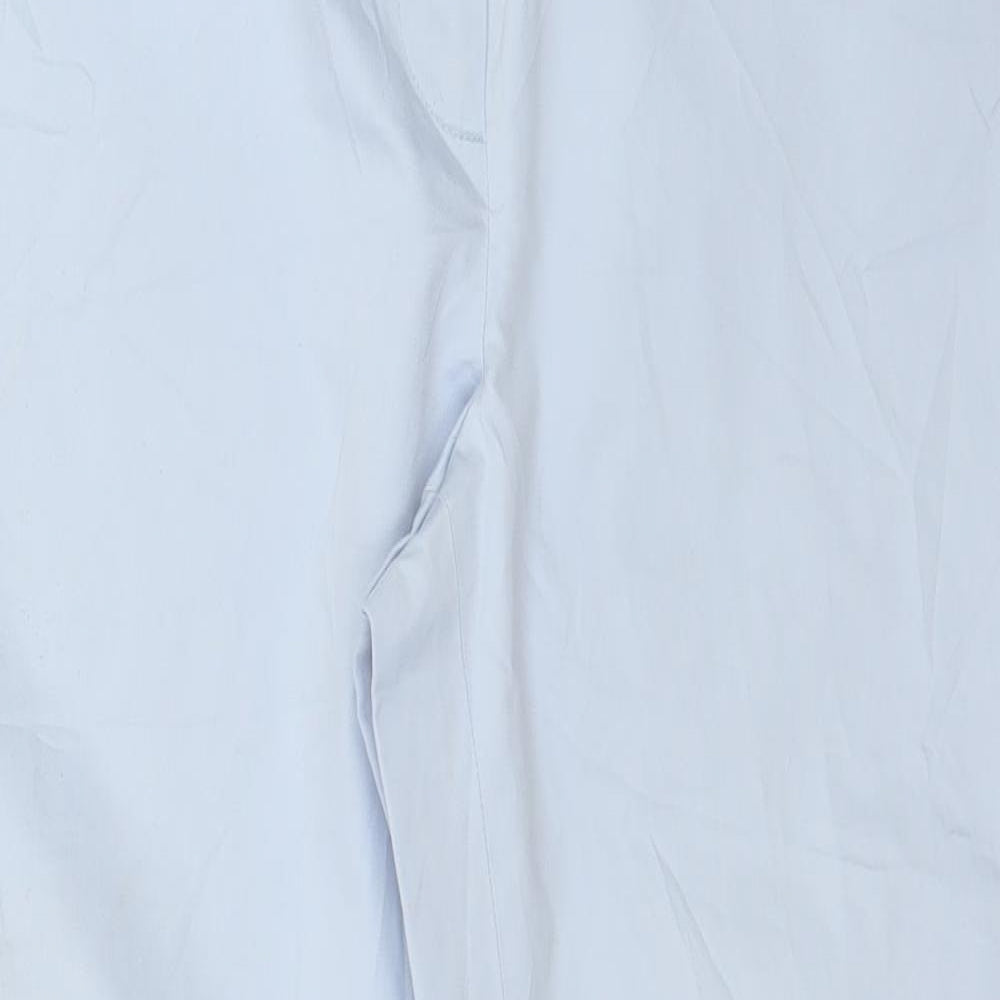 GARDEUR Womens Blue   Chino Trousers Size 14 L26 in