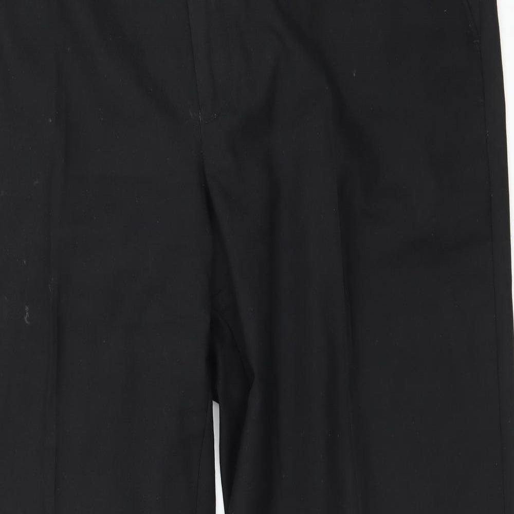 Marks and Spencer Mens Black   Trousers  Size 40 in L31 in
