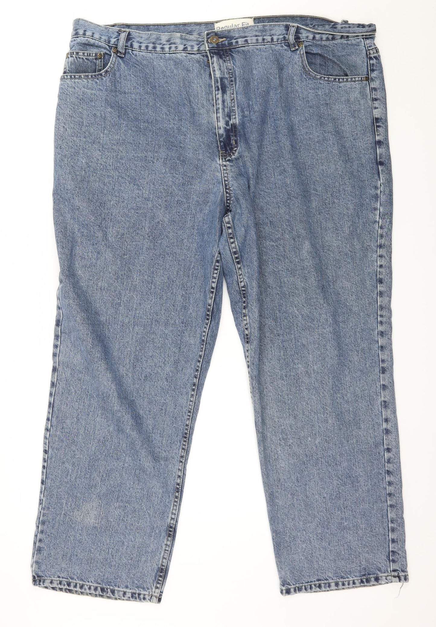 Cherokee Mens Blue  Denim Straight Jeans Size 44 in L29 in