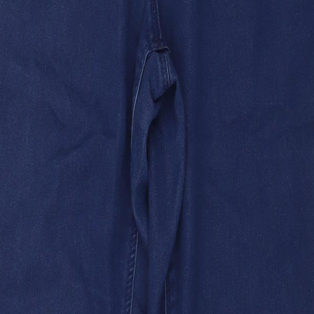 South Womens Blue  Denim Skinny Jeans Size 12 L33 in