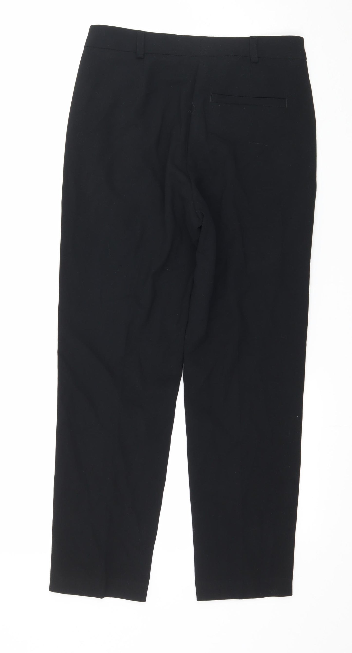 Marks and Spencer Womens Black   Trousers  Size 6 L25 in