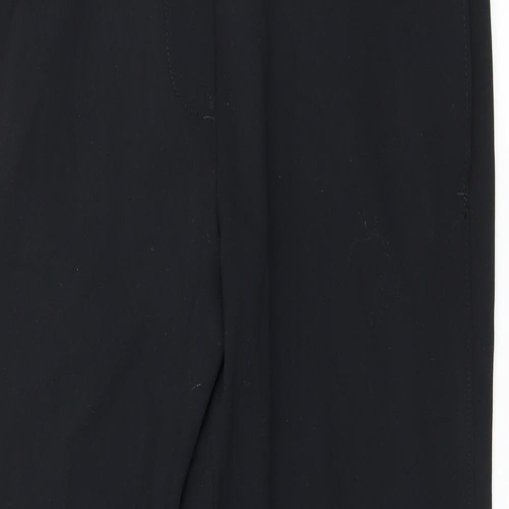 Marks and Spencer Womens Black   Trousers  Size 6 L25 in