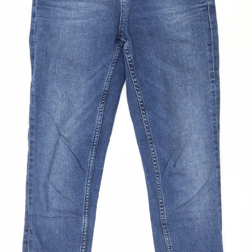 Marks and Spencer Womens Blue  Denim Skinny Jeans Size 6 L28 in