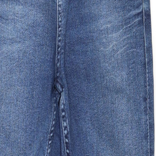 Marks and Spencer Womens Blue  Denim Skinny Jeans Size 6 L28 in