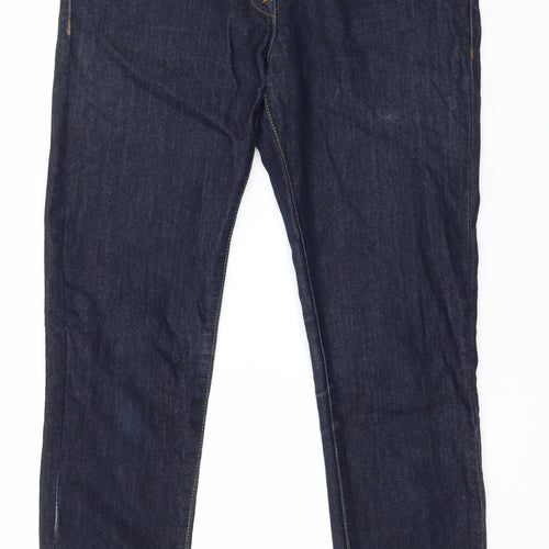 NEXT Womens Blue  Denim Skinny Jeans Size 12 L31 in