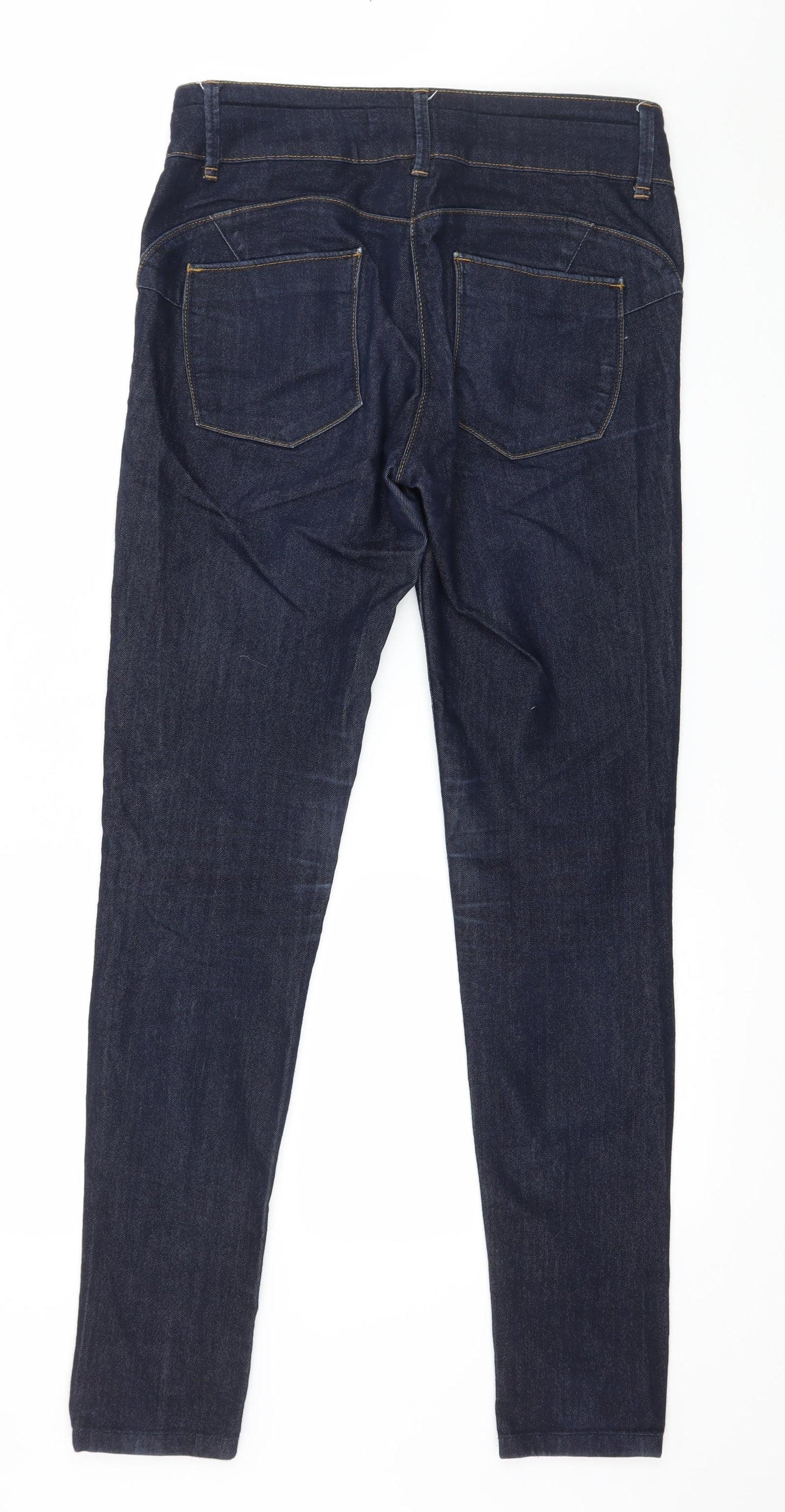 NEXT Womens Blue  Denim Skinny Jeans Size 12 L31 in