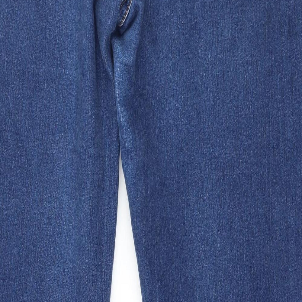 Papaya Womens Blue  Denim Skinny Jeans Size 12 L29 in