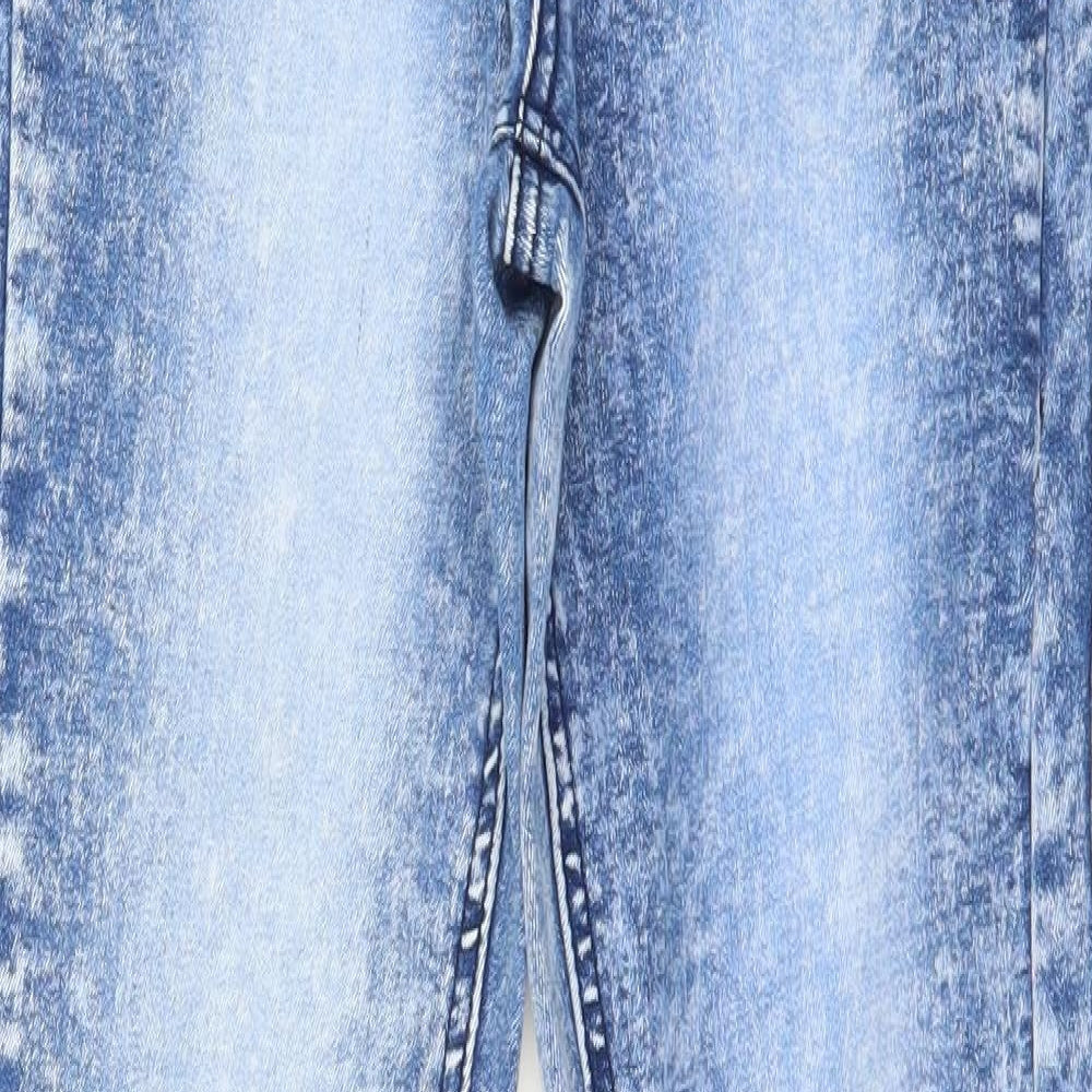 Denim & Co. Womens Blue  Denim Skinny Jeans Size 12 L28 in