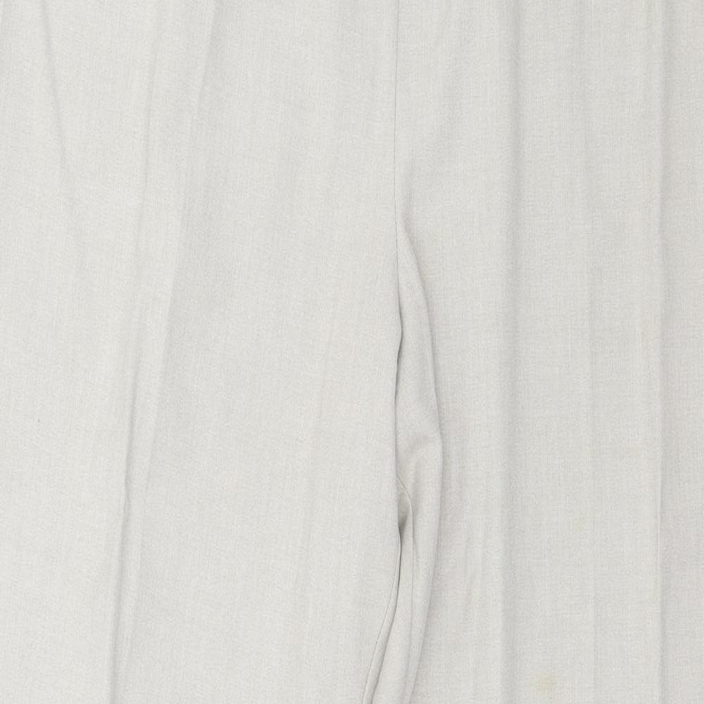 BHS Womens Ivory   Trousers  Size 18 L28 in
