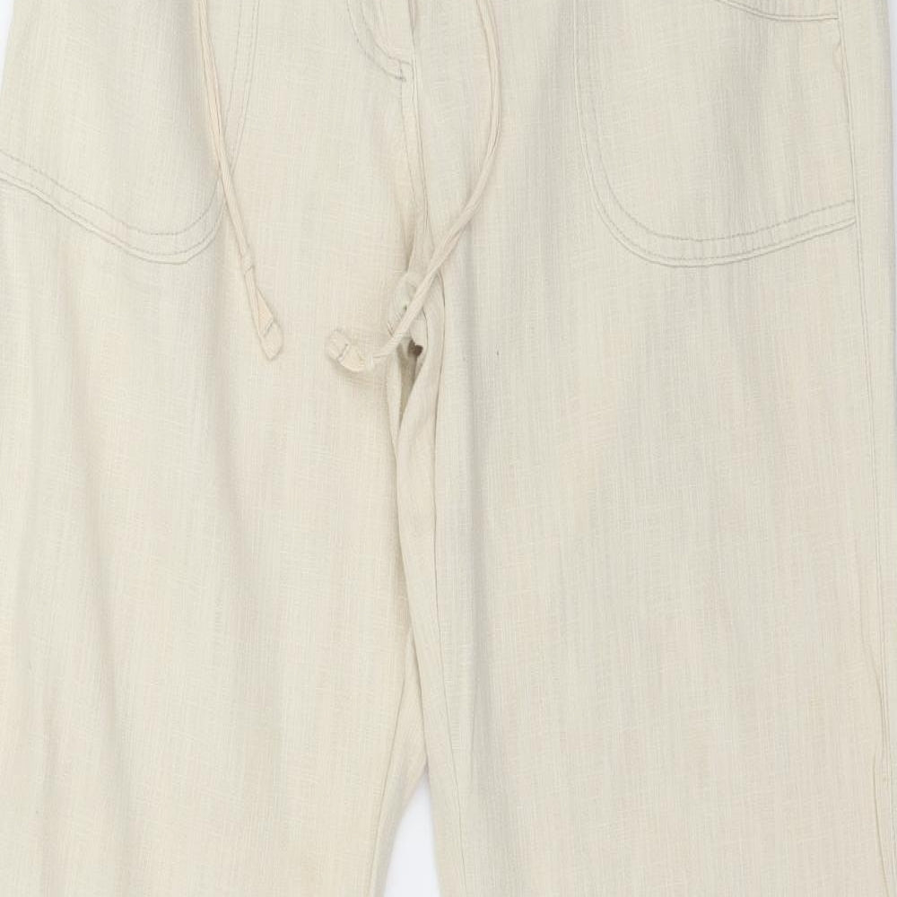 MODO Womens Beige   Trousers  Size 12 L31 in