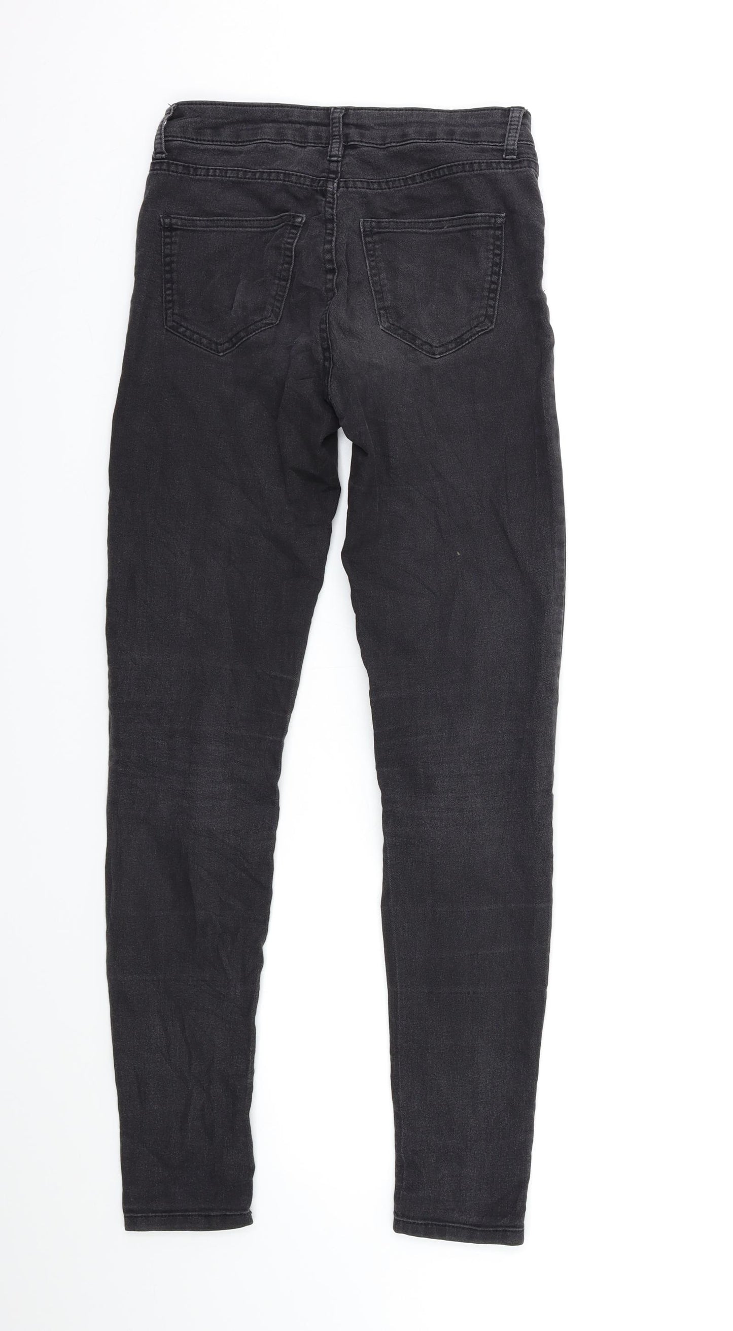 Sinsay Womens Black  Denim Skinny Jeans Size 23 in L29 in