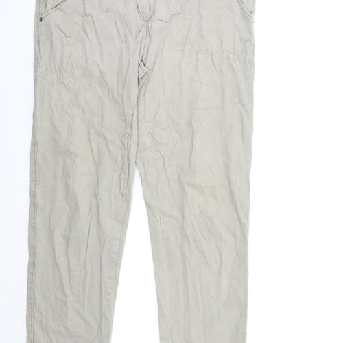 Tchibo Womens Grey   Chino Trousers Size 32 in L30 in