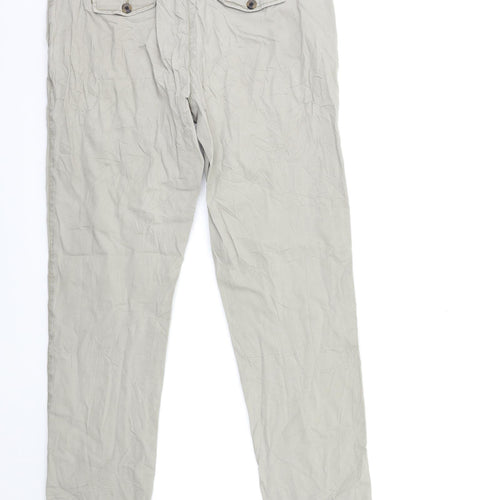 Tchibo Womens Grey   Chino Trousers Size 32 in L30 in