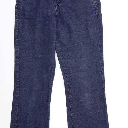 jous denim Womens Blue  Denim Flared Jeans Size 27 in L30 in