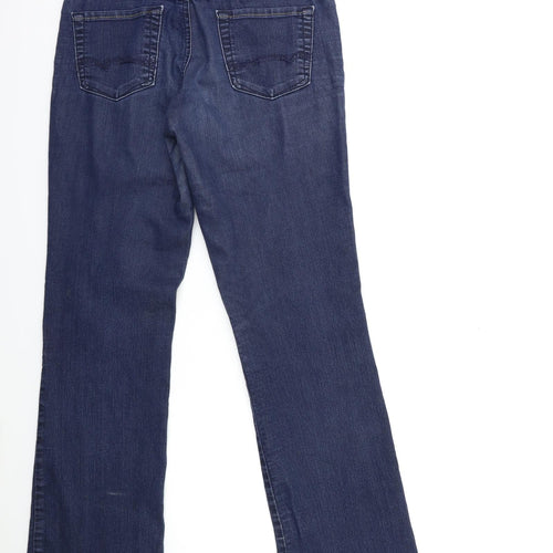 jous denim Womens Blue  Denim Flared Jeans Size 27 in L30 in