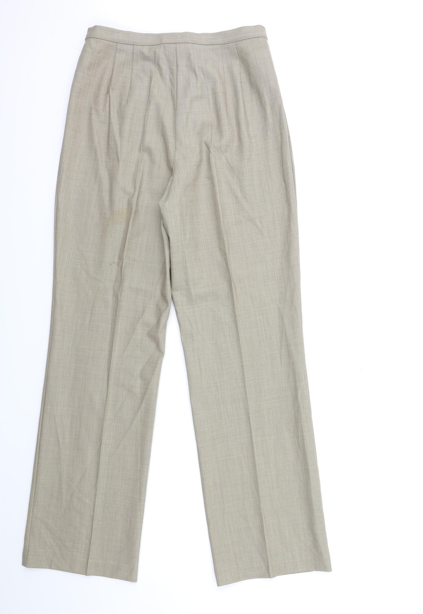 J.Taylor Womens Brown   Trousers  Size 12 L31 in