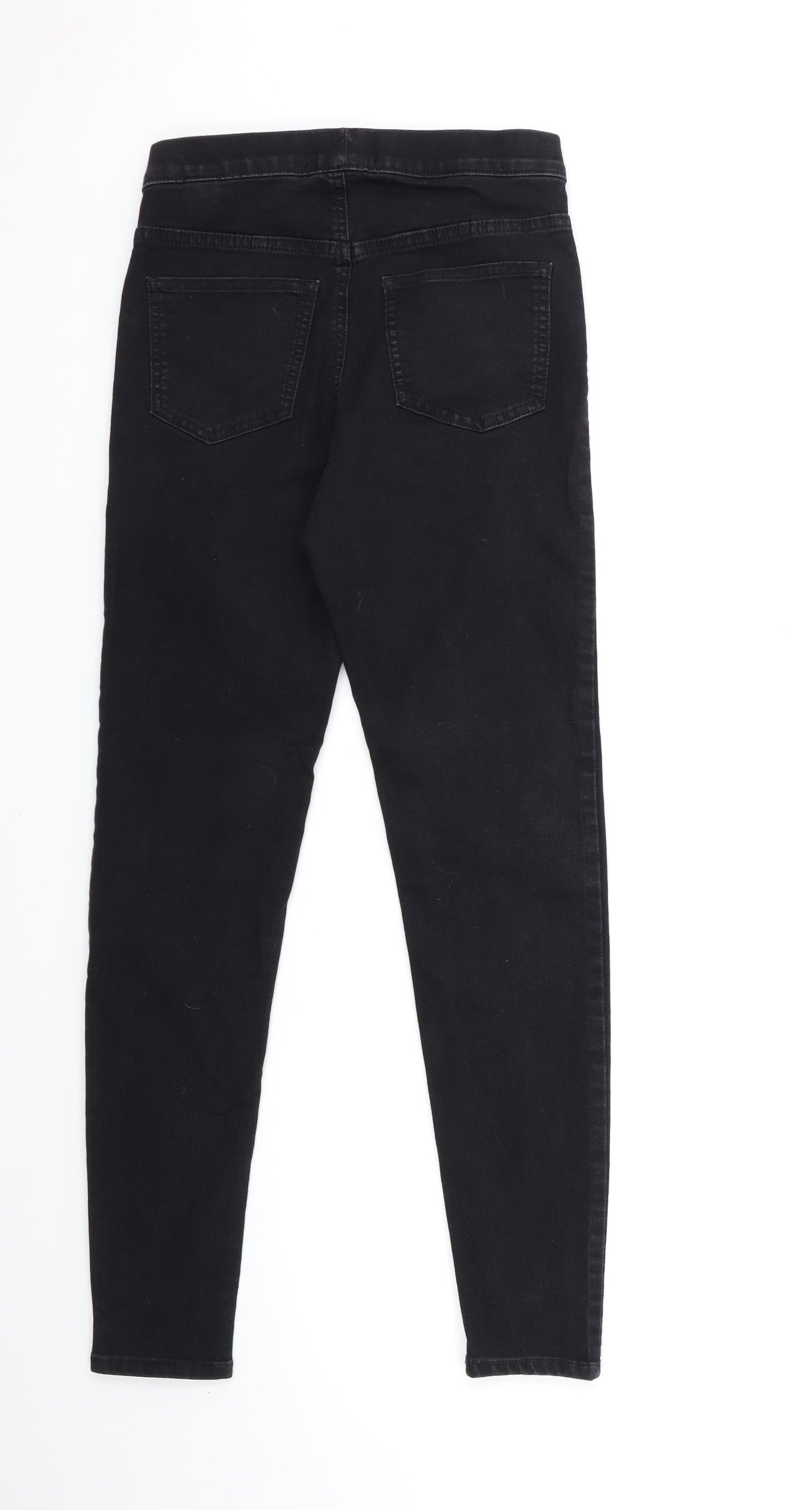 Marks and Spencer Womens Black  Denim Jegging Jeans Size 8 L28 in