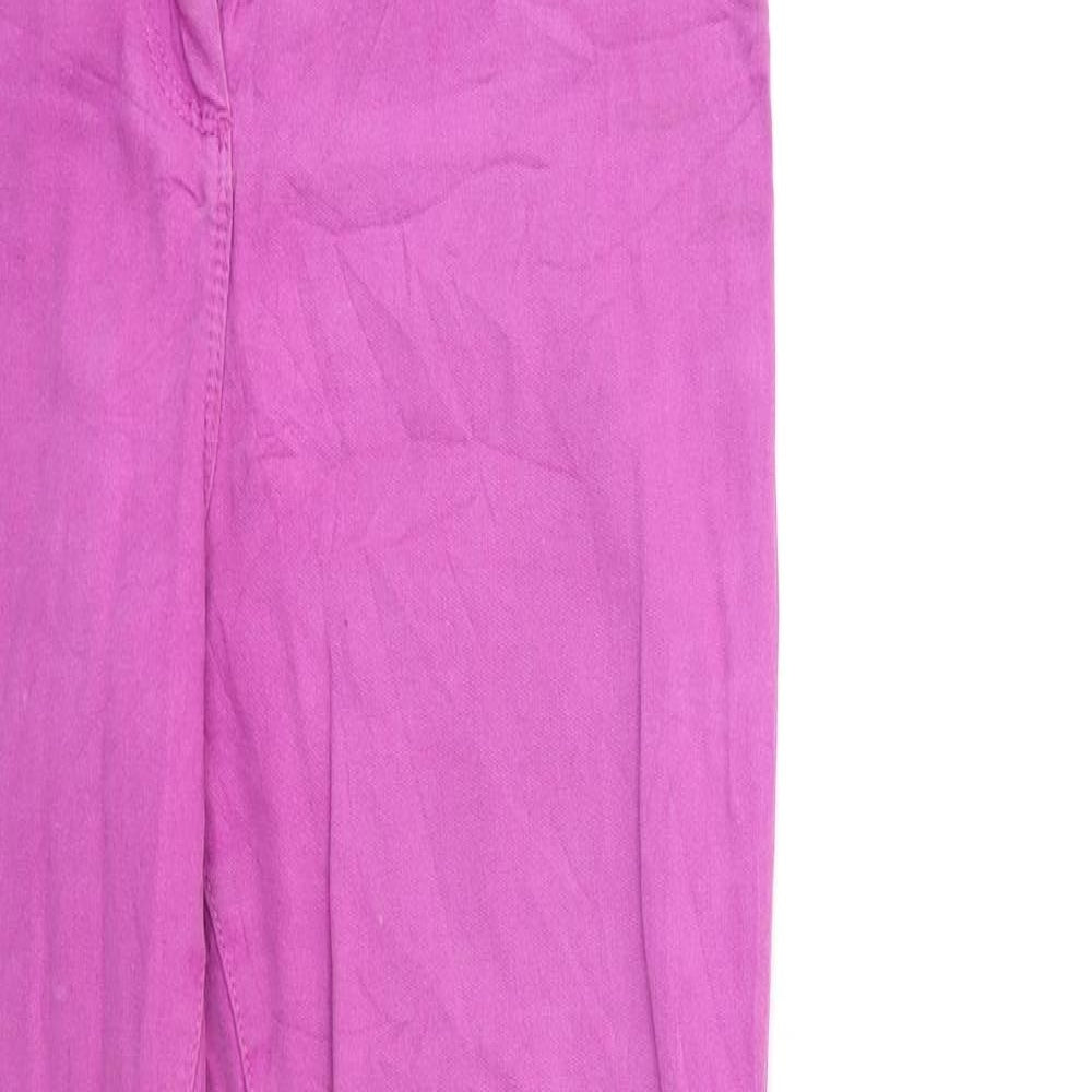 Marks and Spencer Womens Purple  Denim Skinny Jeans Size 10 L32 in