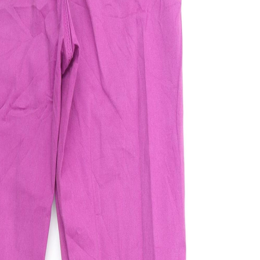 Marks and Spencer Womens Purple  Denim Skinny Jeans Size 10 L32 in