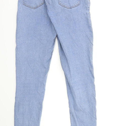 Topshop Womens Blue  Denim Skinny Jeans Size 28 in L30 in