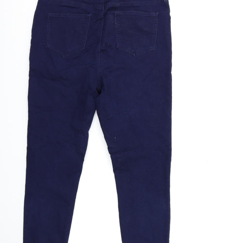 Papaya Womens Blue  Denim Jegging Jeans Size 12 L26 in