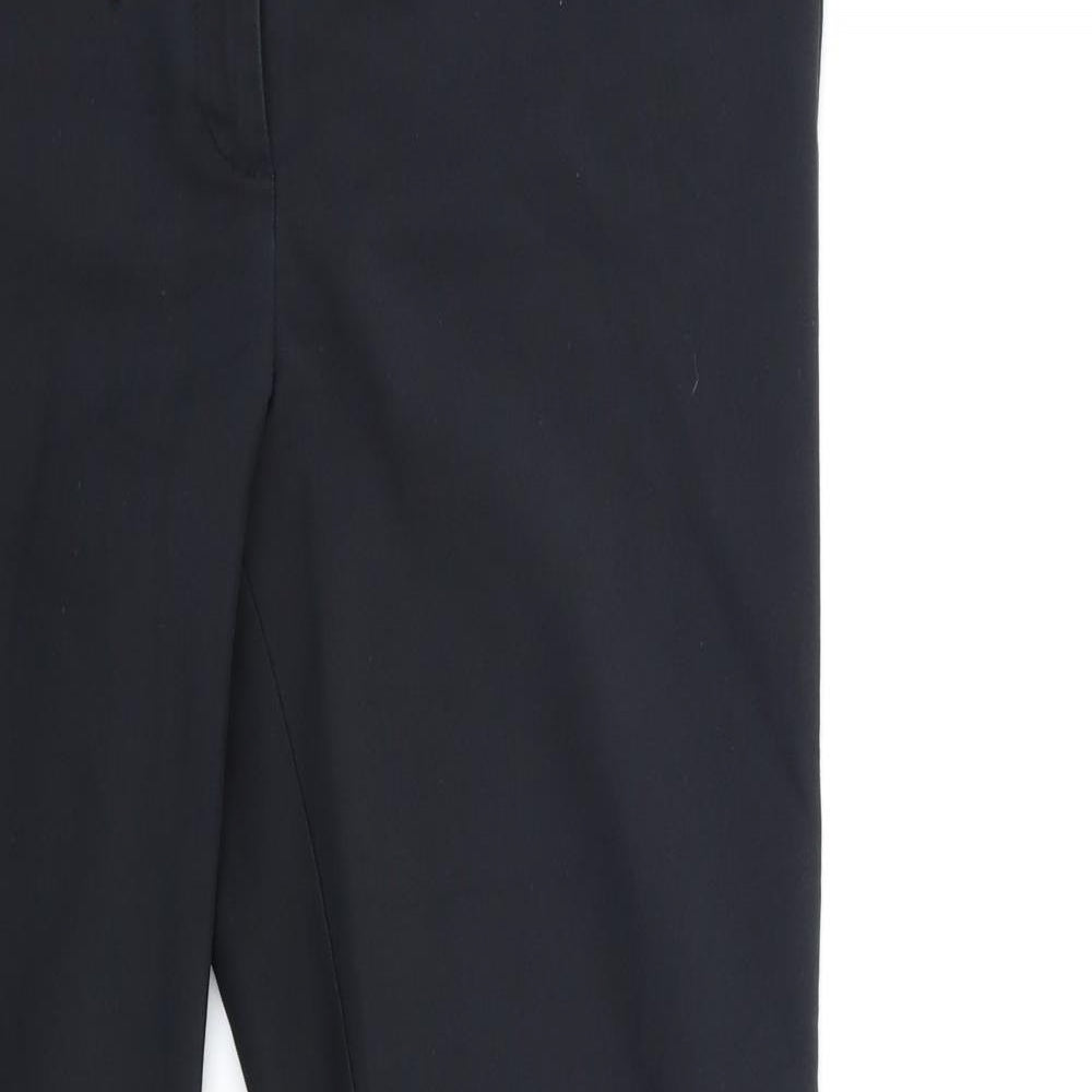 NEXT Womens Black   Trousers  Size 12 L30 in