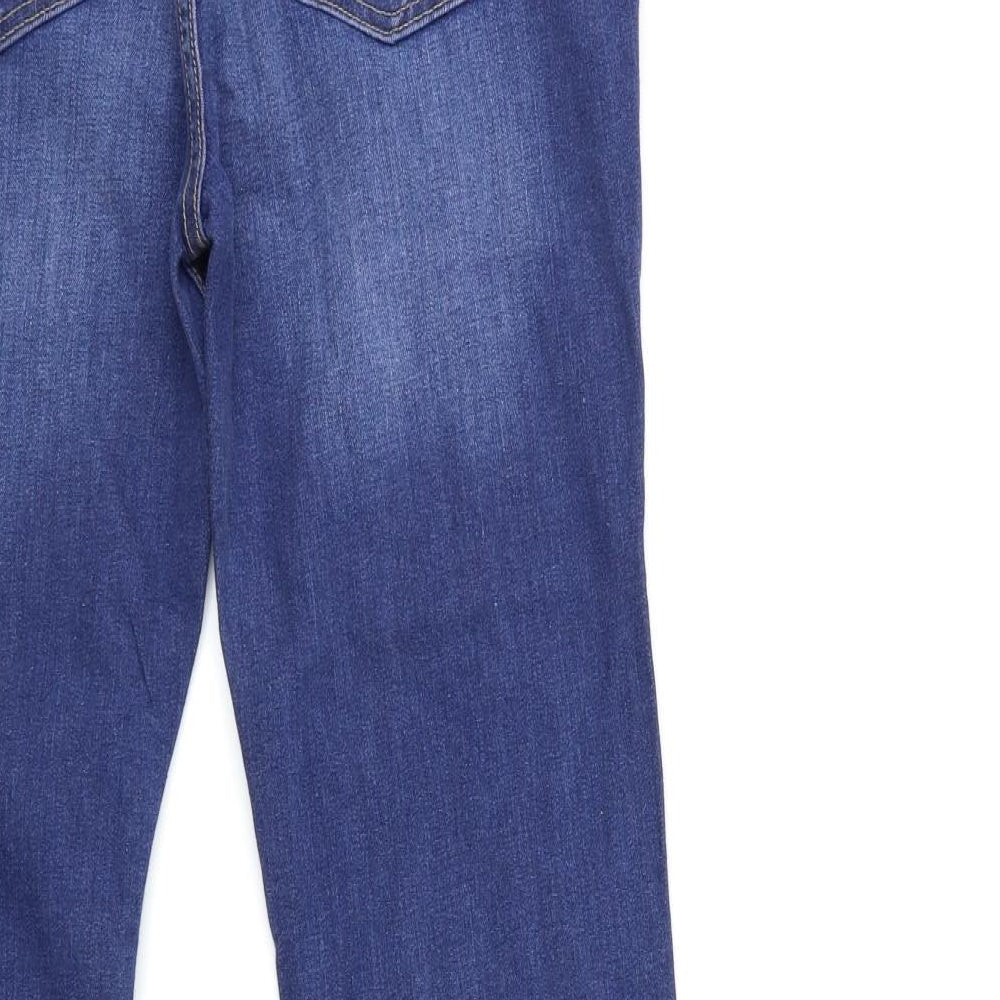 NEXT Womens Blue  Denim Bootcut Jeans Size 12 L31 in