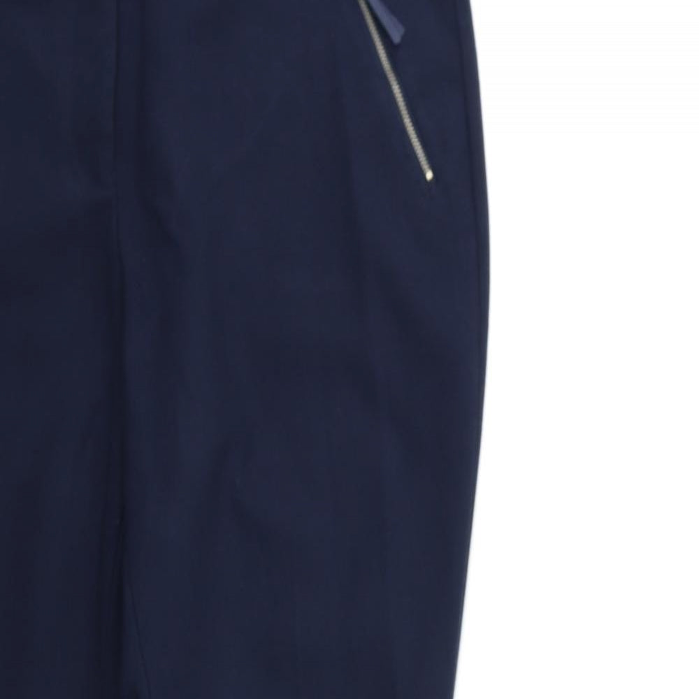 NEXT Womens Blue   Trousers  Size 14 L29 in