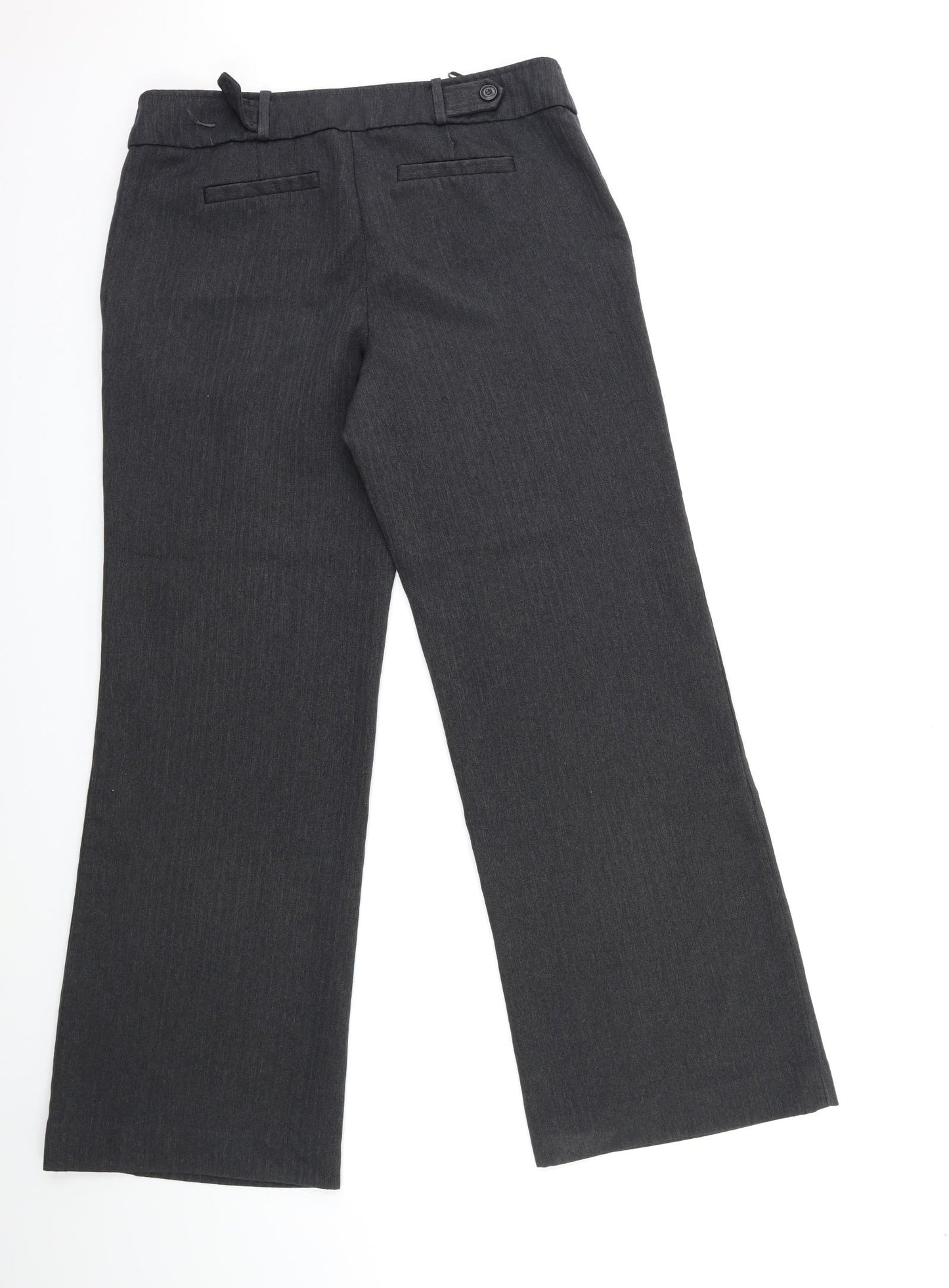 TU Womens Grey   Trousers  Size 12 L31 in