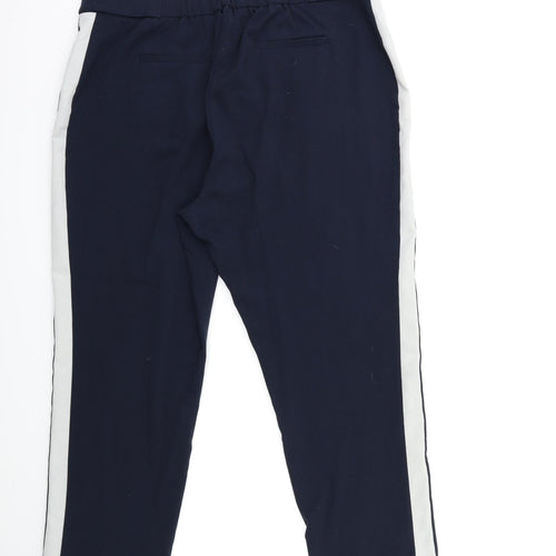 CAPSULE Womens Blue Striped  Trousers  Size 20 L28 in