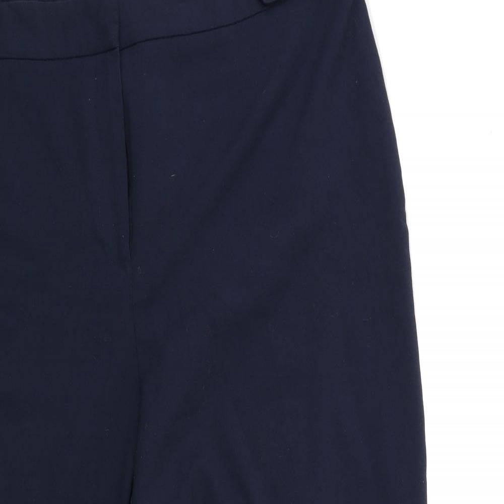 CAPSULE Womens Blue Striped  Trousers  Size 20 L28 in