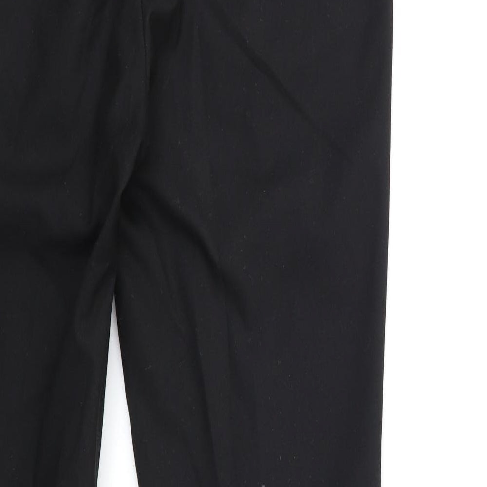 H&M Womens Black   Trousers  Size 8 L30 in