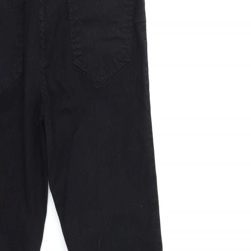New Look Womens Black  Denim Jegging Jeans Size 10 L28 in