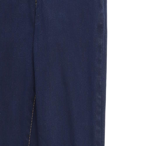Denim & Co. Womens Blue  Denim Skinny Jeans Size 10 L30 in