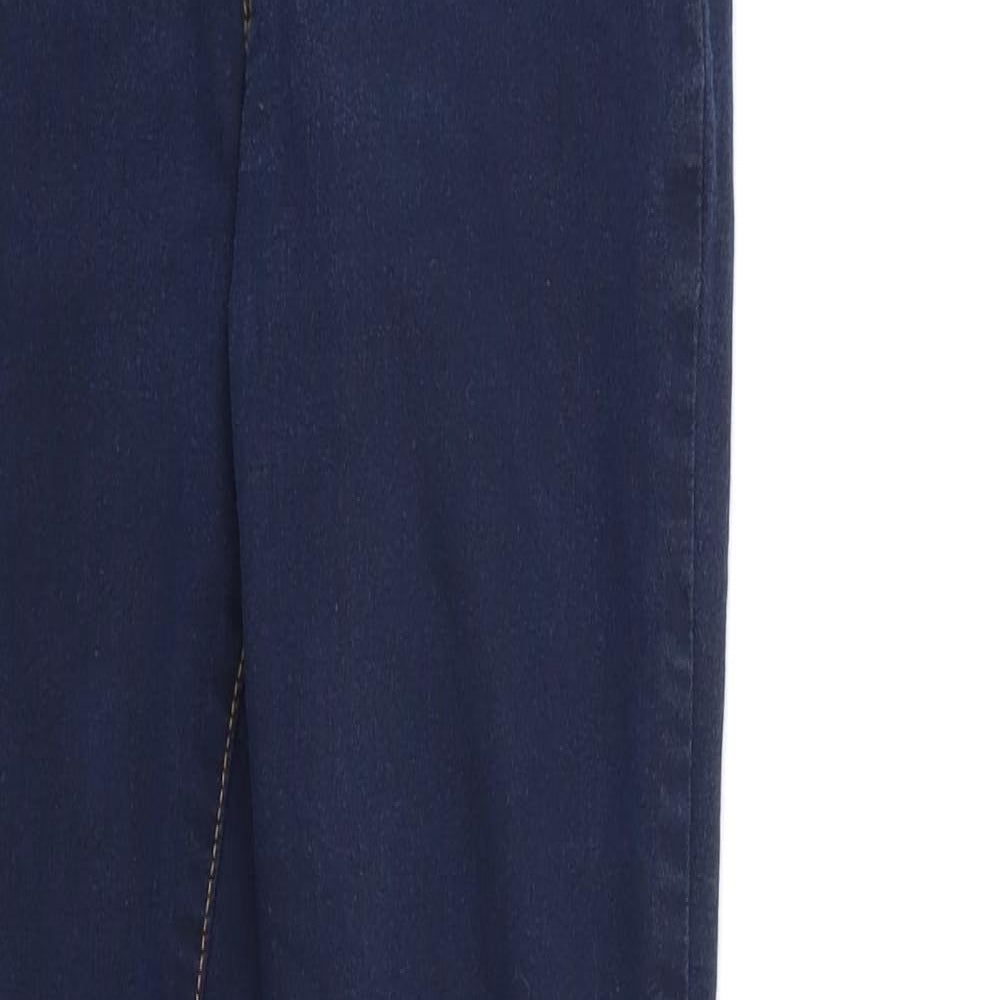 Denim & Co. Womens Blue  Denim Skinny Jeans Size 10 L30 in