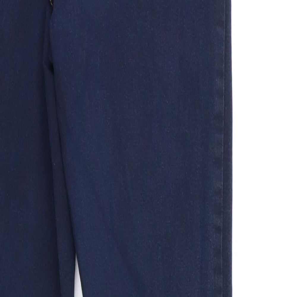 Denim & Co. Womens Blue  Denim Skinny Jeans Size 10 L30 in