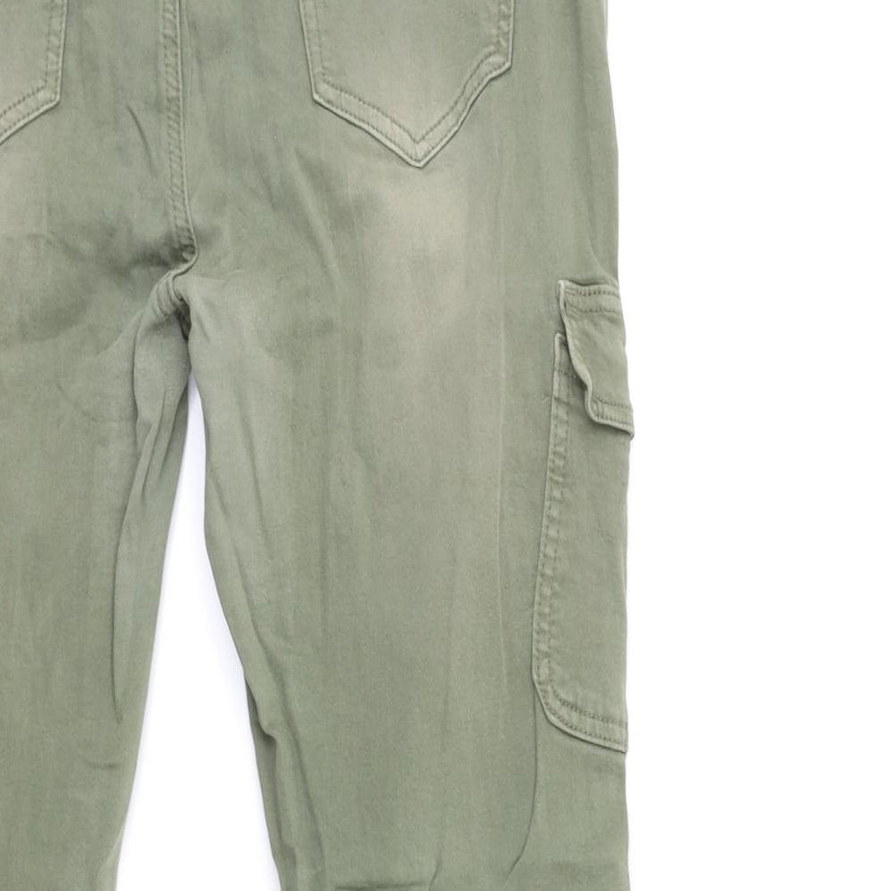 Denim & Co. Womens Green  Denim Skinny Jeans Size 16 L29 in