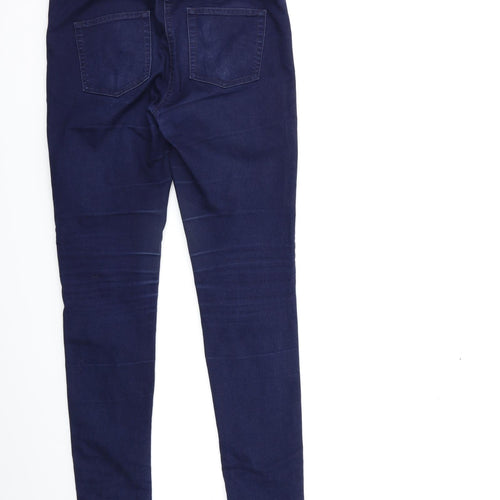 NEXT Womens Blue  Denim Skinny Jeans Size 8 L30 in