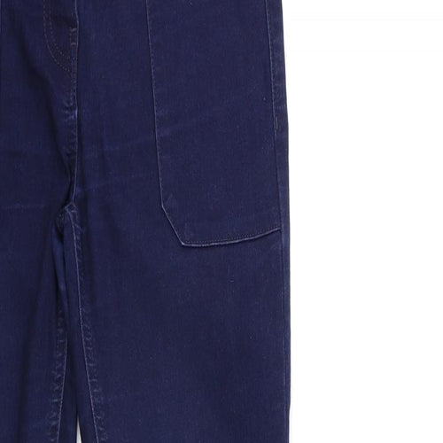 NEXT Womens Blue  Denim Skinny Jeans Size 8 L30 in
