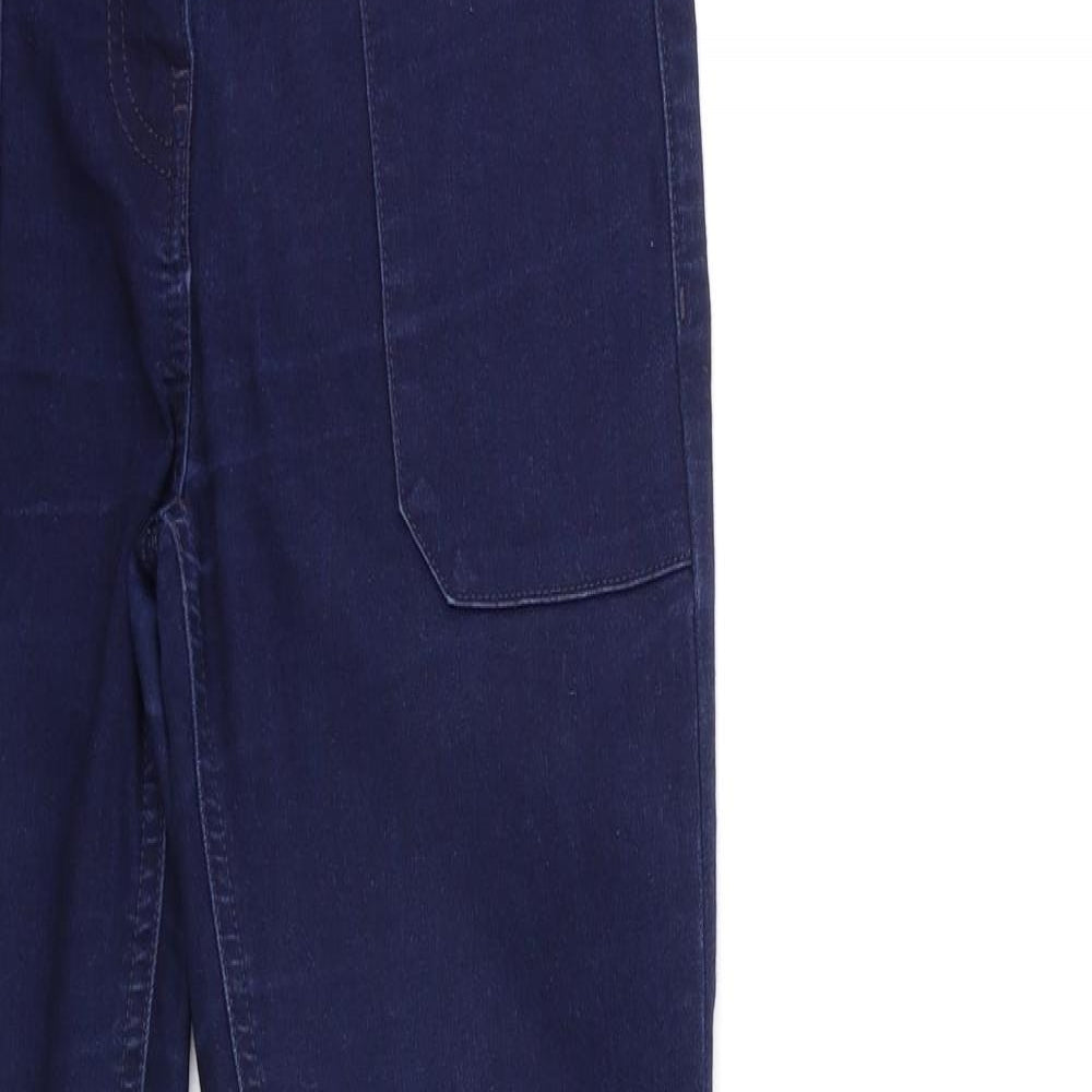 NEXT Womens Blue  Denim Skinny Jeans Size 8 L30 in