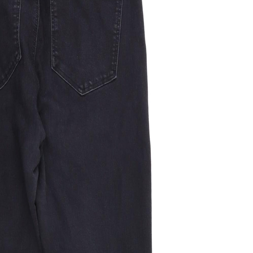 Topshop Womens Black  Denim Skinny Jeans Size 36 in L32 in