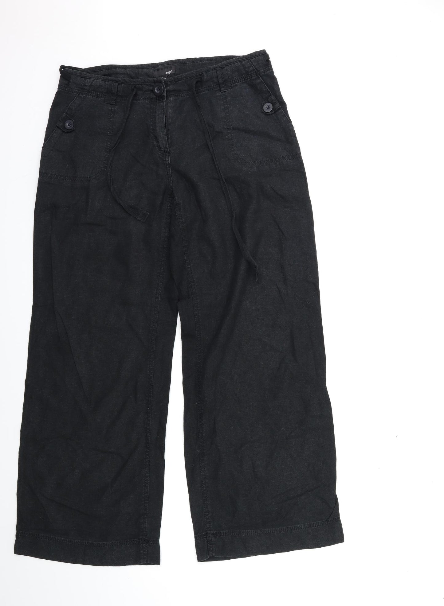 NEXT Womens Black   Trousers  Size 14 L31 in