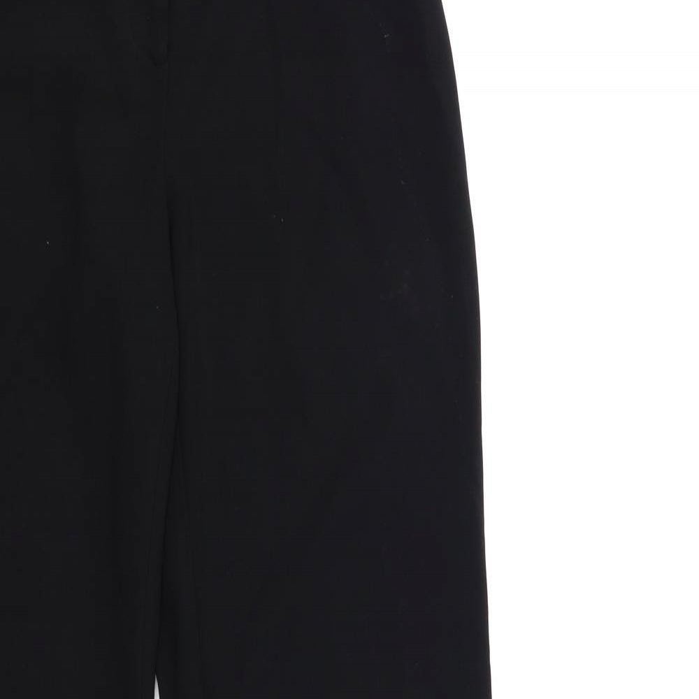 Wallis Womens Black   Trousers  Size 10 L31 in