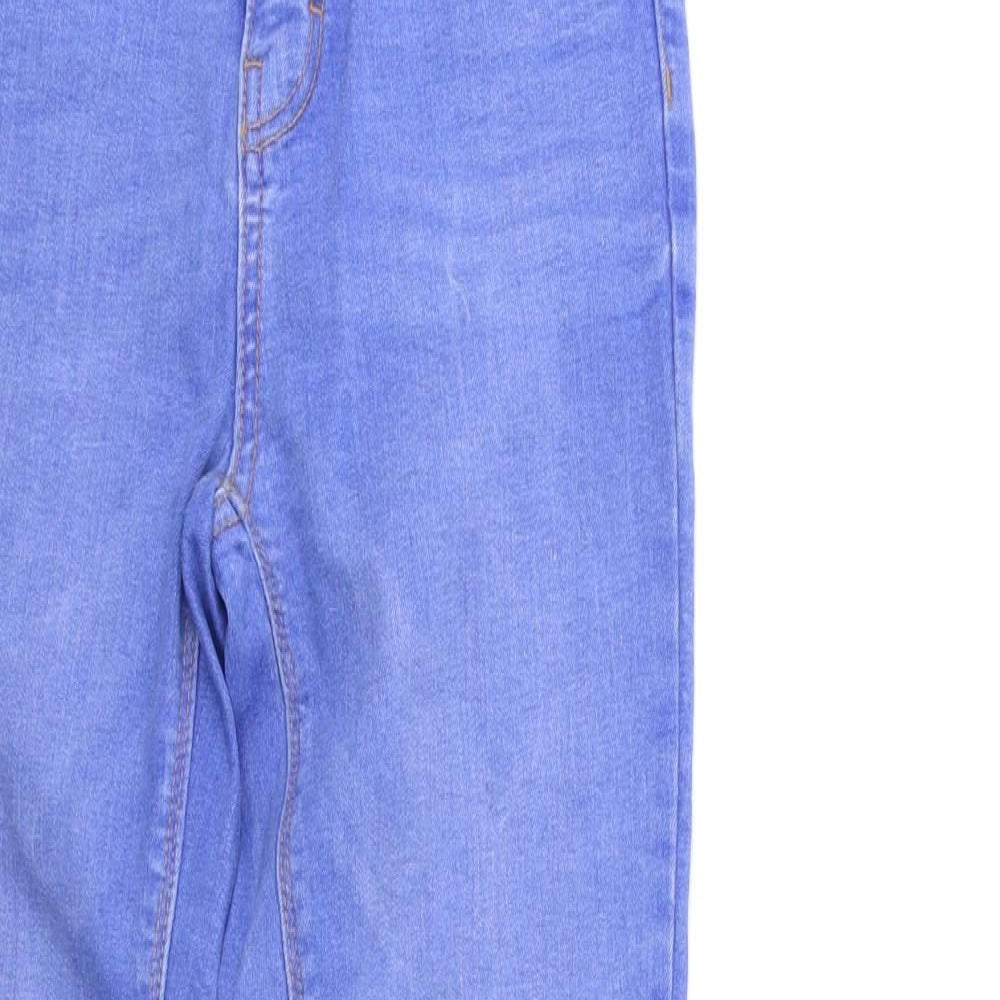 Denim & Co. Womens Blue  Denim Skinny Jeans Size 8 L30 in