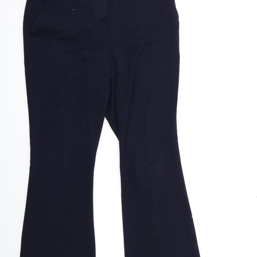 Per Una Womens Blue   Trousers  Size 12 L28 in