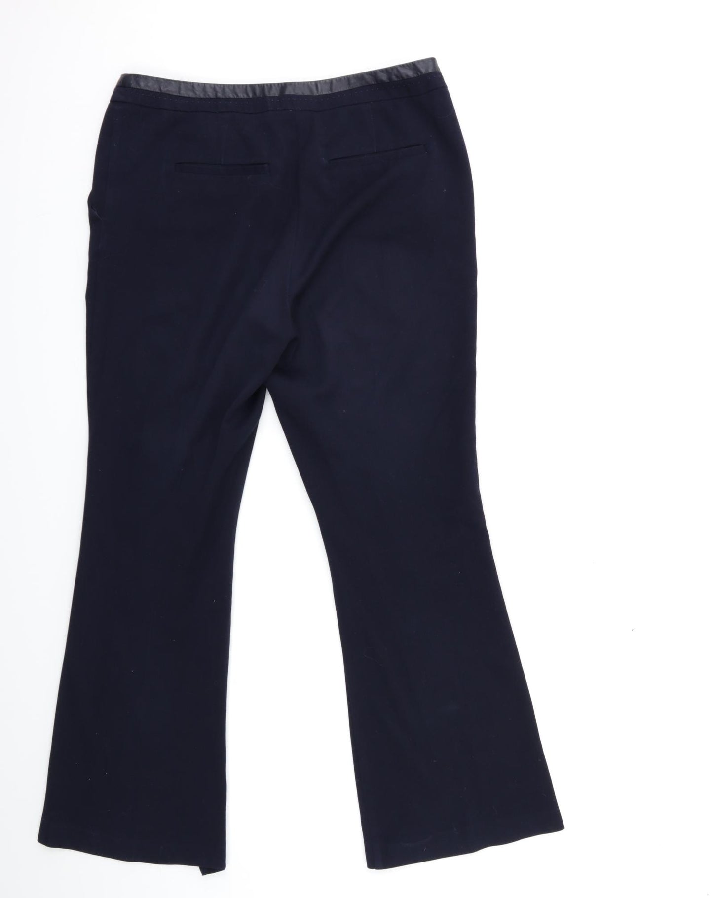 Per Una Womens Blue   Trousers  Size 12 L28 in