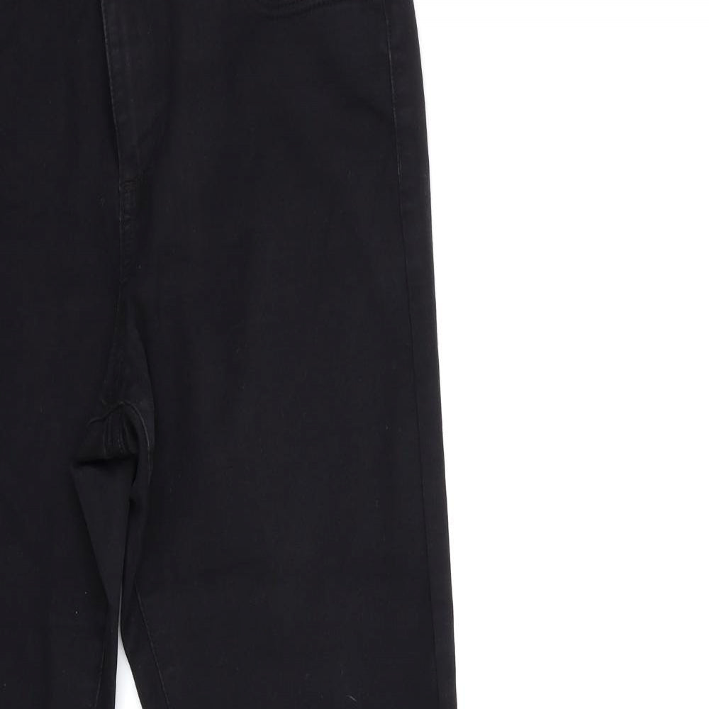 VERO MODA Womens Black  Denim Skinny Jeans Size 32 in L28 in