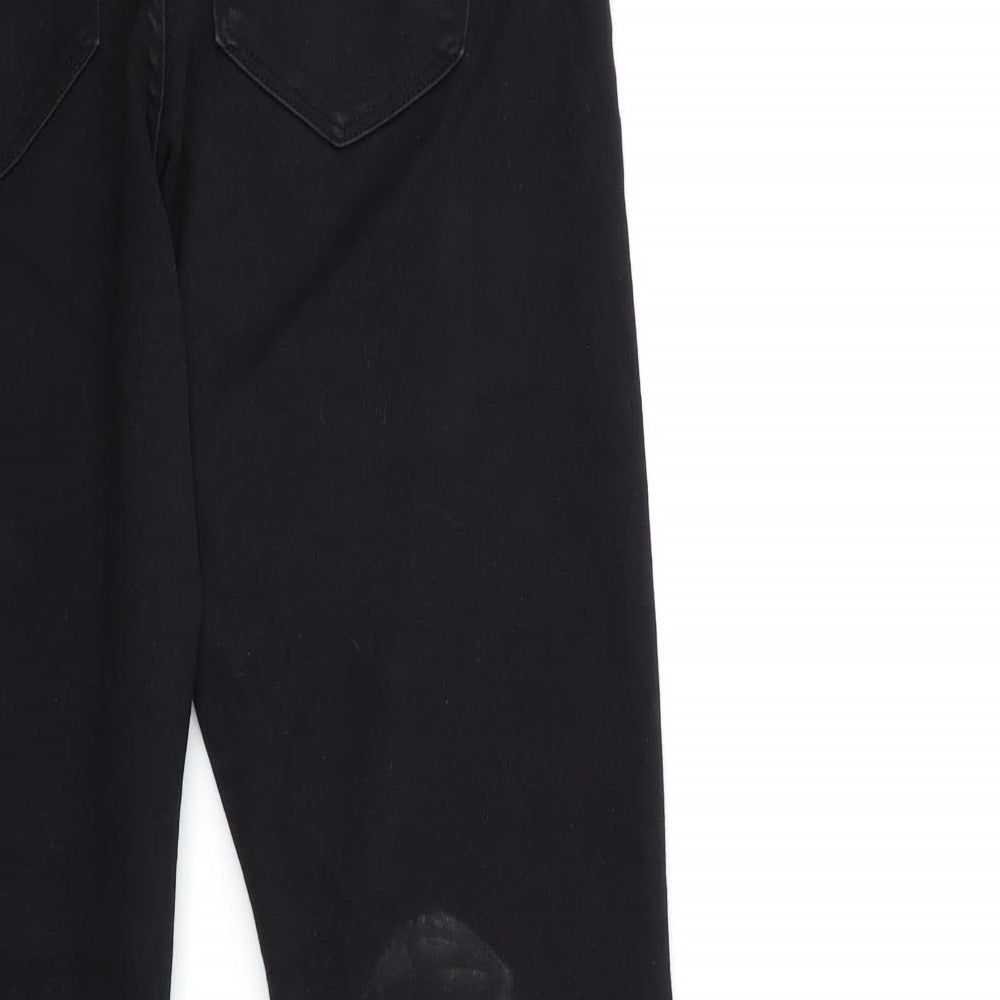 VERO MODA Womens Black  Denim Skinny Jeans Size 32 in L28 in